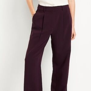 Old Navy Women's Taylor Wide Leg Trouser Extra High Rise